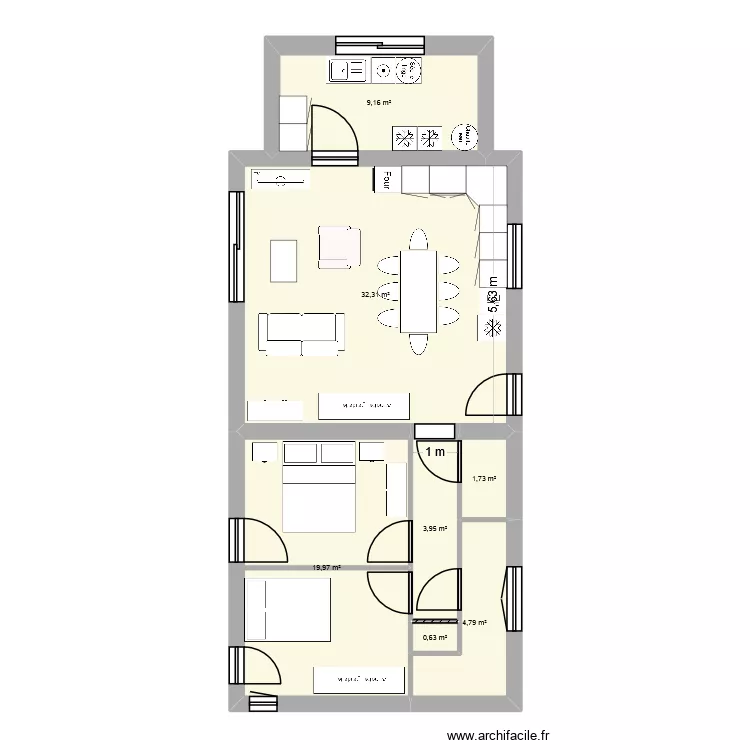 maison tigy 1. Plan de maison tigy 1. Plan de