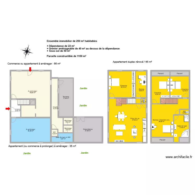 DELLENA WEBER. Plan de 