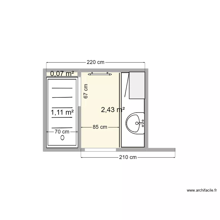 sdb sainte foy. Plan de sdb sainte foy. Plan de