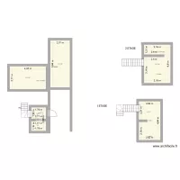 Plan triplex et studio