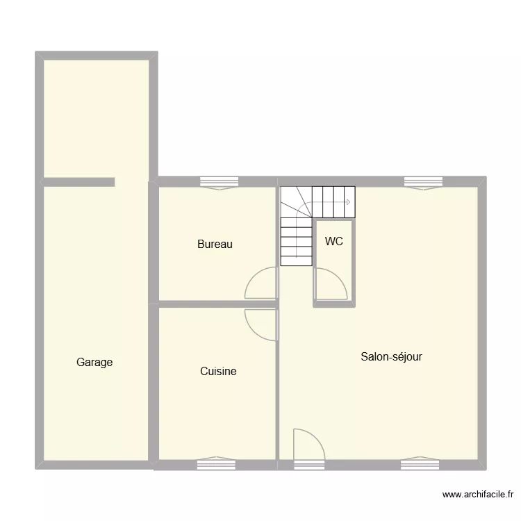 PRIGENT JF INI. Plan de 4 Pièces et 83 m² PRIGENT JF INI. Plan de 4 Pièces et 83 m²