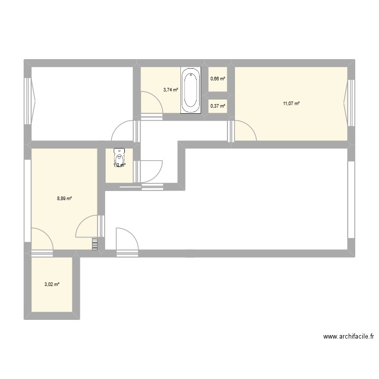 2025-11-12_appart. Plan de 7 pièces et 29 m2