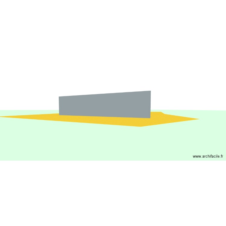 Dépendance 2 ch du bois blandin. Plan de 1 pièce et 82 m2