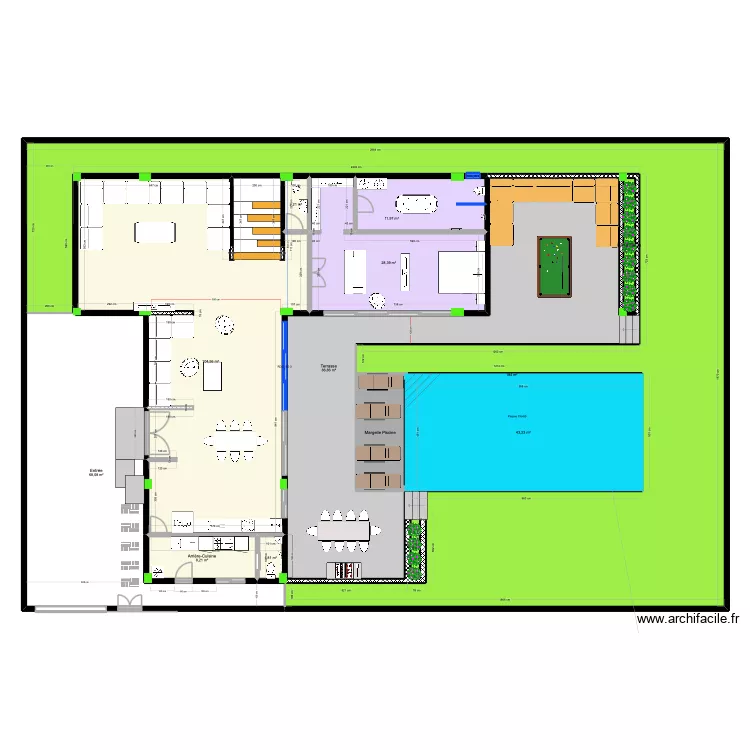 VILLAS GP 1 ET 2 v-f. Plan de VILLAS GP 1 ET 2 v-f. Plan de