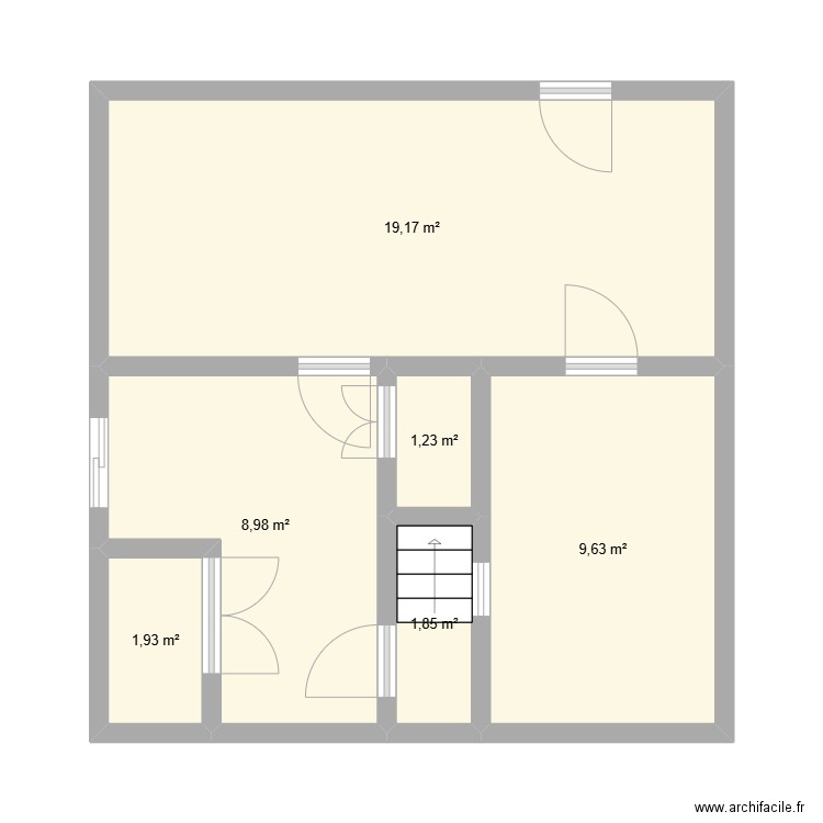 CORROYER - SOTTEVILLE LES ROUEN. Plan de 18 pièces et 127 m2