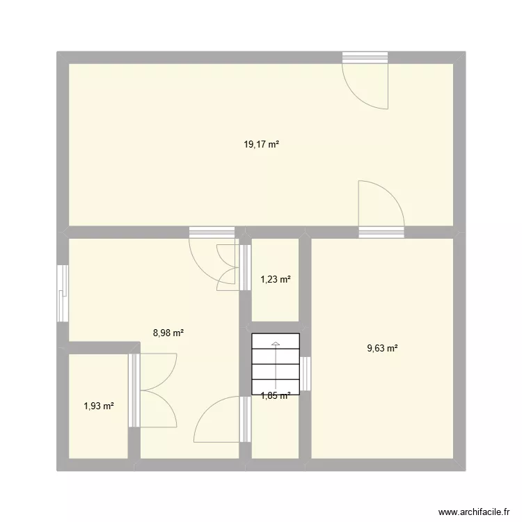 CORROYER - SOTTEVILLE LES ROUEN. Plan de 
