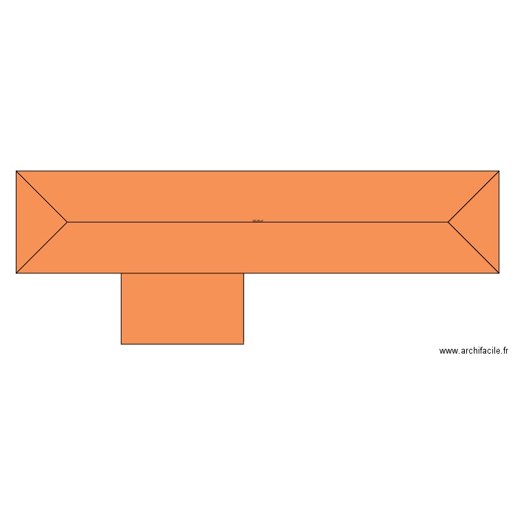 laurentberat. Plan de 1 pièce et 153 m2