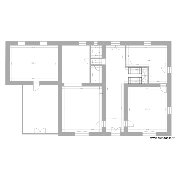 SAINT SALVY RDC 1. Plan de SAINT SALVY RDC 1. Plan de