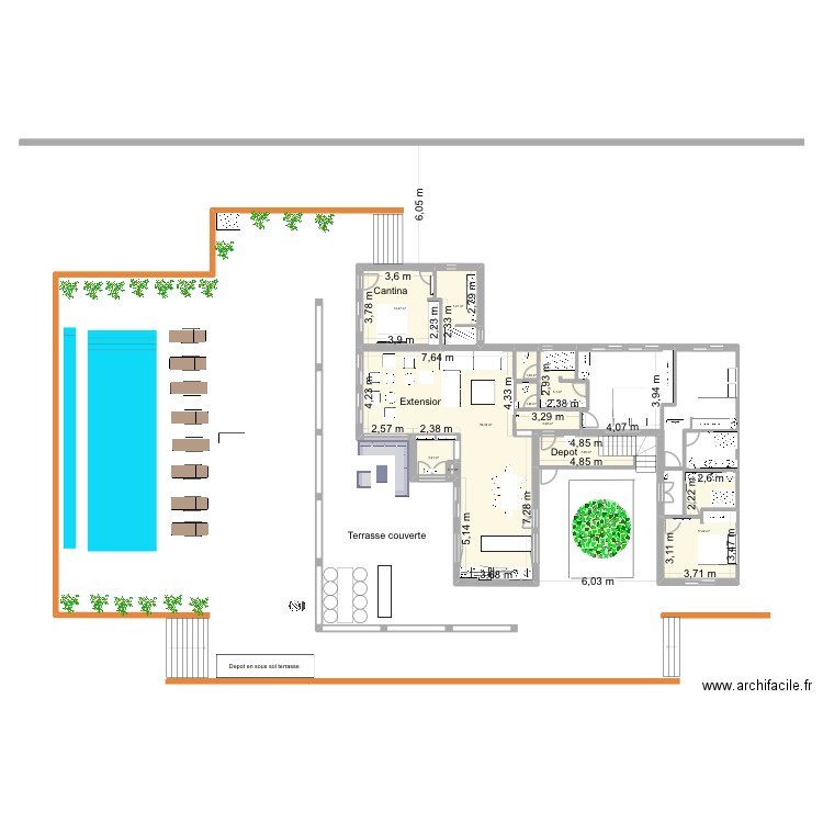 Carovigno 1 decembre. Plan de 11 pièces et 121 m2
