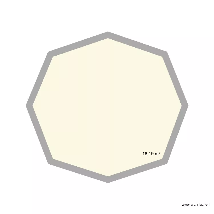 STudio Rond. Plan de 