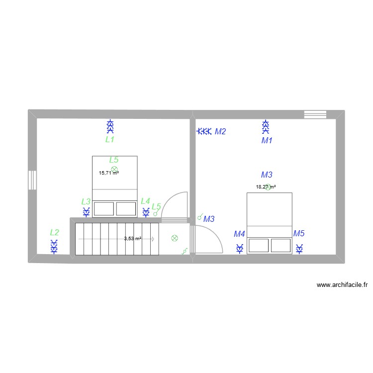 2nd Etage - Chambres Enfants Circuit. Plan de 0 pièce et 0 m2 2nd Etage - Chambres Enfants Circuit. Plan de 0 pièce et 0 m2
