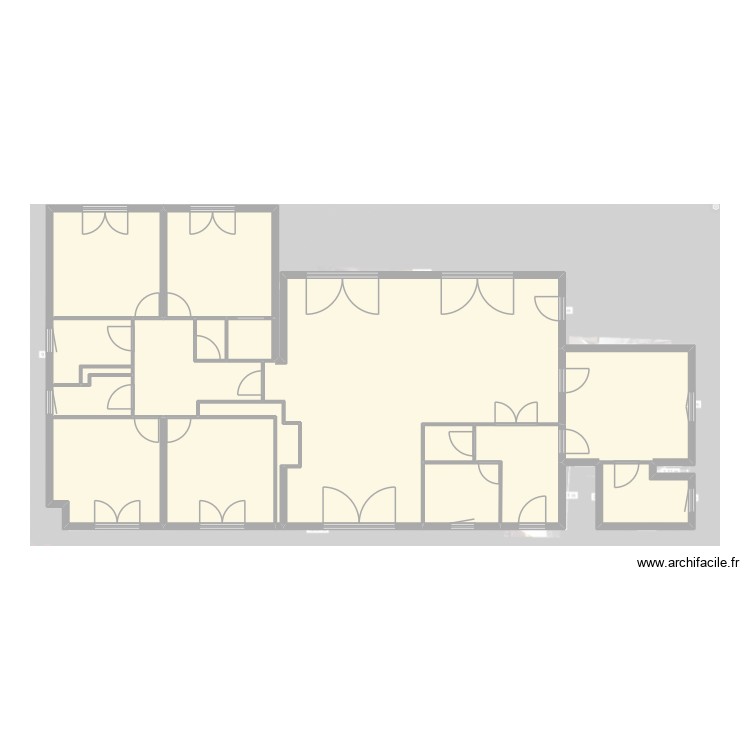 Nad&egrave;ge. Plan de 0 pièce et 0 m2