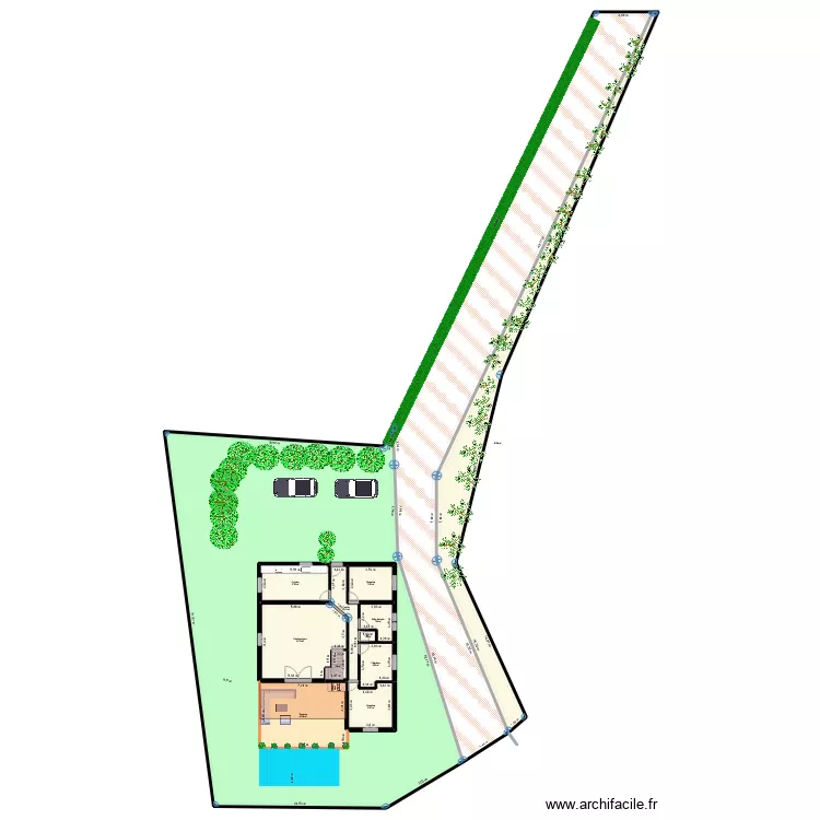 BILLEAU projection. Plan de BILLEAU projection. Plan de