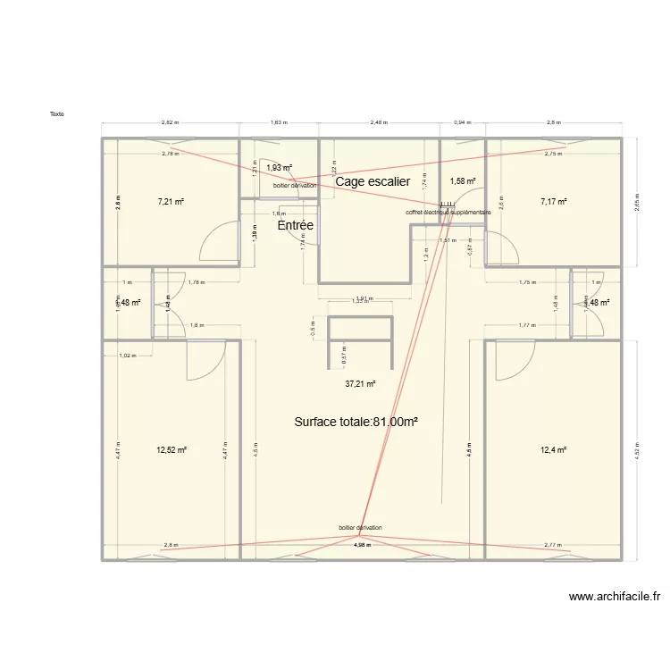SCI Family Electricit&eacute;. Plan de 
