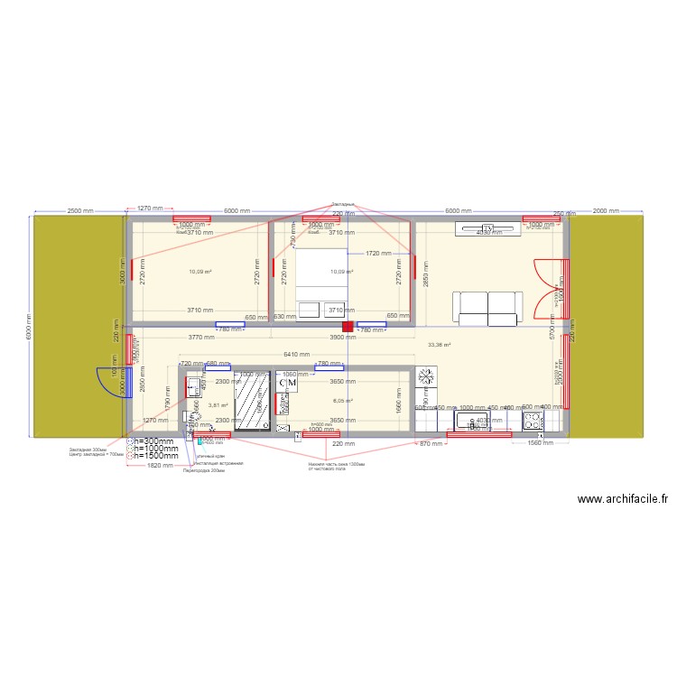 Парлово Barn 1. Plan de 7 pièces et 87 m2
