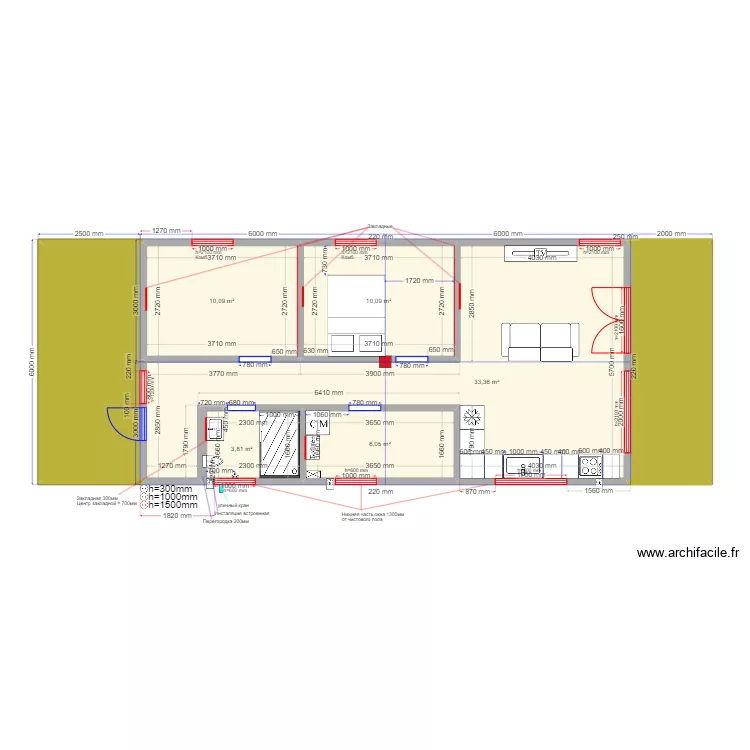 Парлово Barn 1. Plan de 