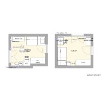 Studios 1 et 2 Lamartine meubles