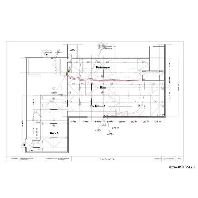 SKATE PARK 09/11/23. Plan de 0 pièce et 0 m2