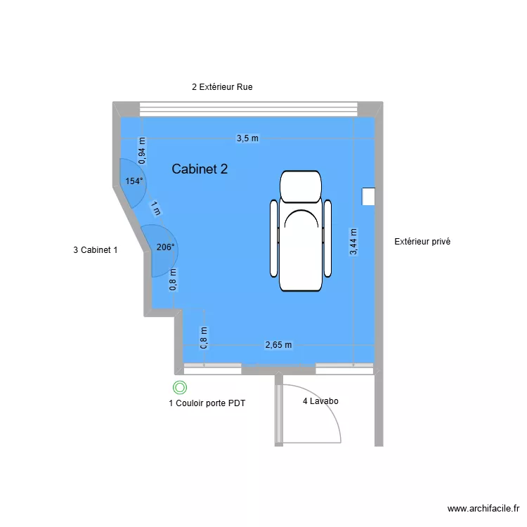 50678 Cabinet 2. Plan de 