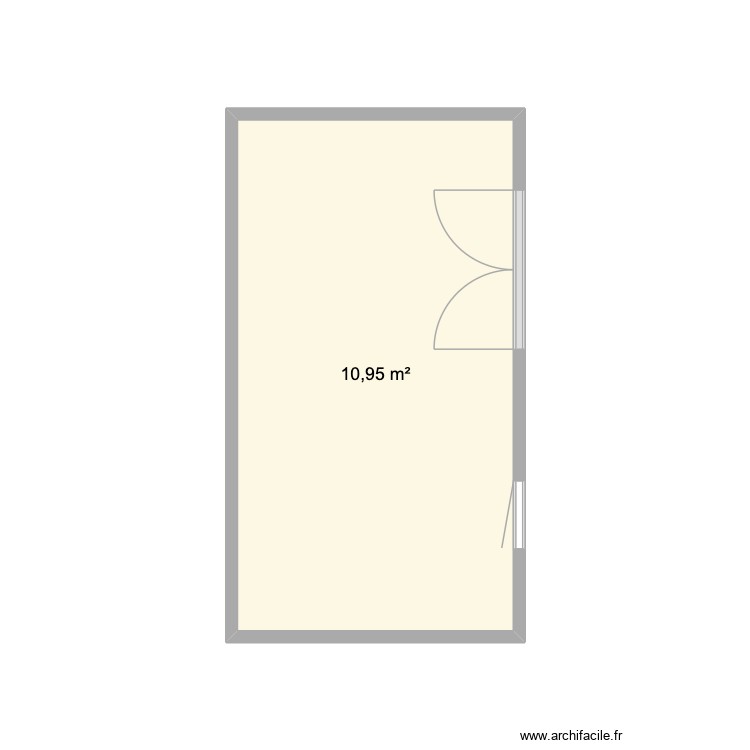 abri jardin 12 m2. Plan de 0 pièce et 0 m2