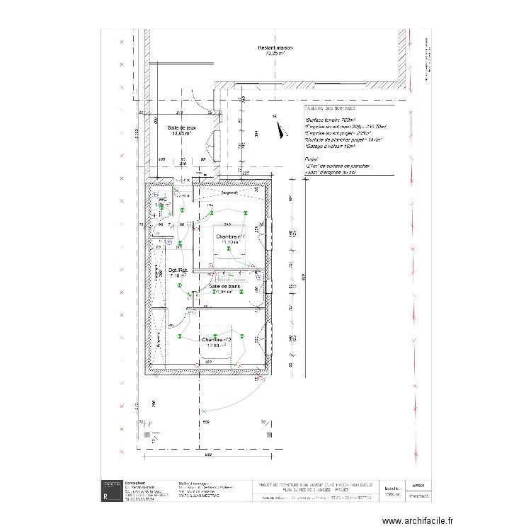 Plan MrBastien Legarto lambert. Plan de 0 pièce et 0 m2