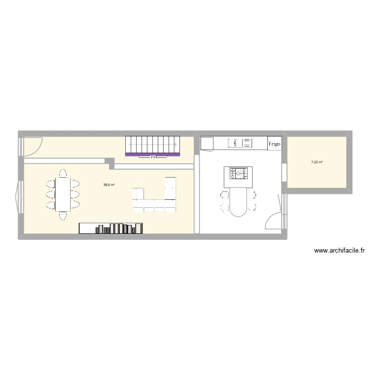 rez. Plan de 0 pièce et 0 m2