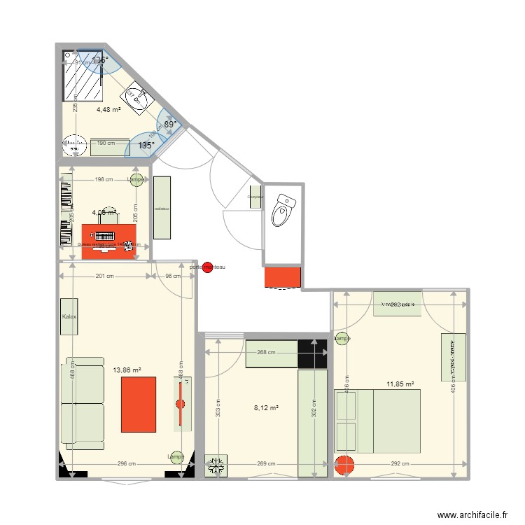 Lyon. Plan de 0 pièce et 0 m2