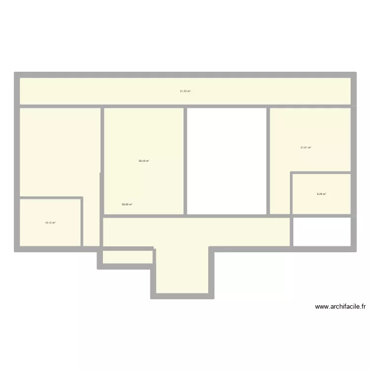 maison campagne+2. Plan de 6 et 159 m² maison campagne+2. Plan de 6 et 159 m²