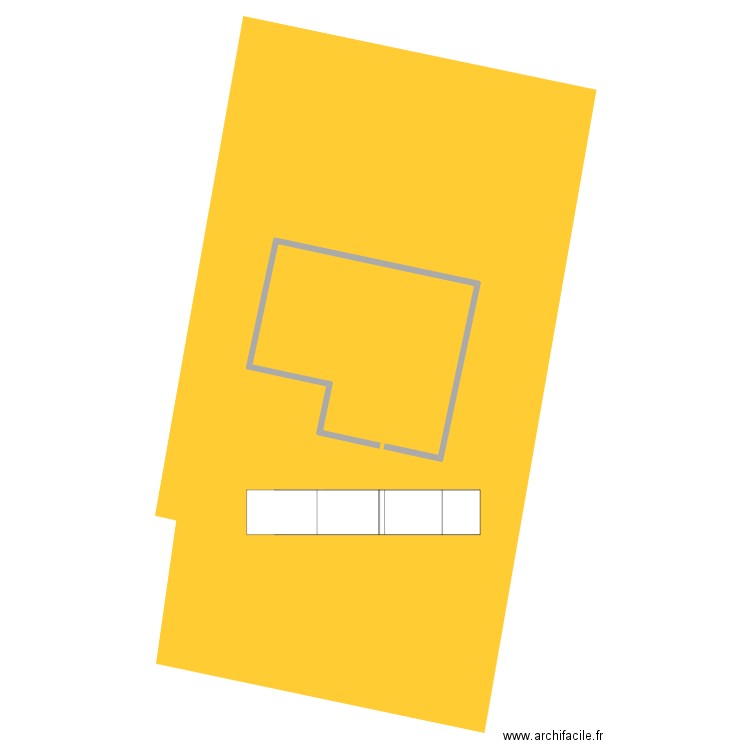 terrain rots. Plan de 0 pièce et 0 m2