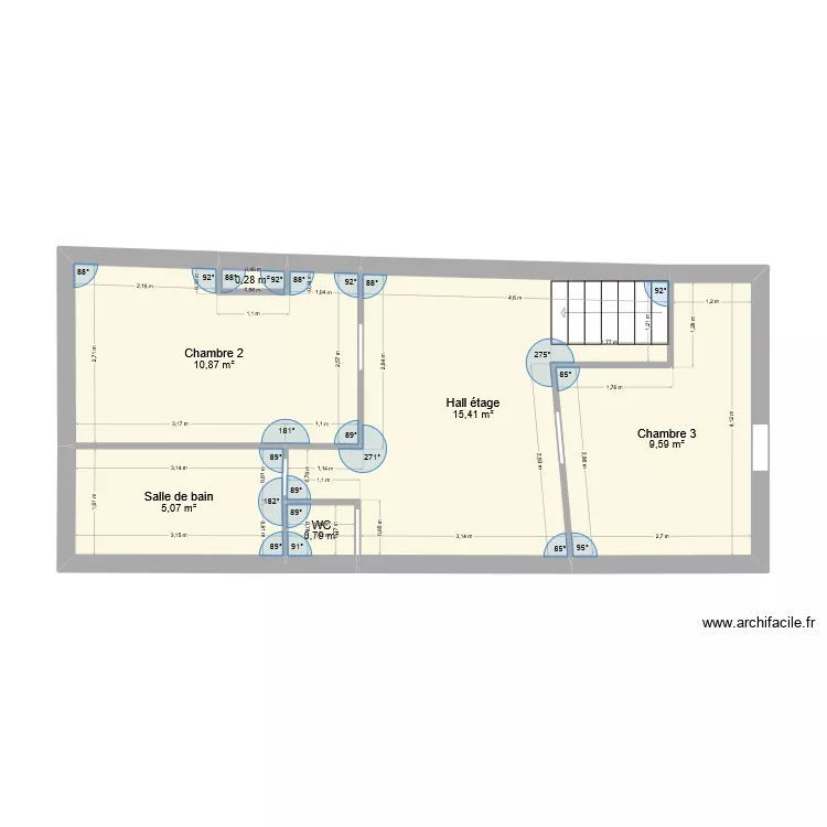 ETAGE. Plan de 6 et 42 m² ETAGE. Plan de 6 et 42 m²