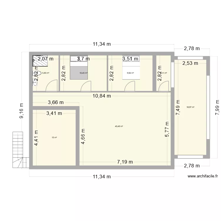 michon. Plan de 