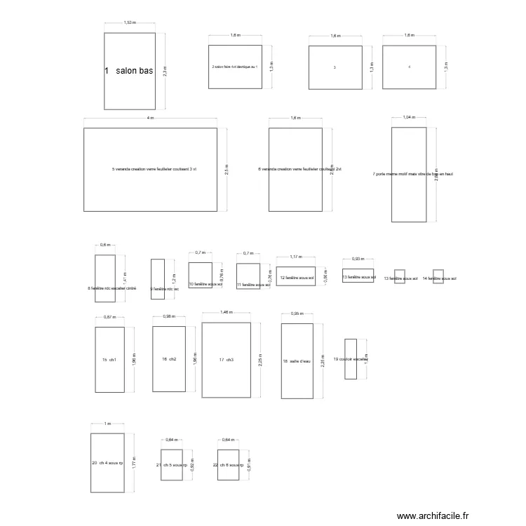 gillet. Plan de gillet. Plan de