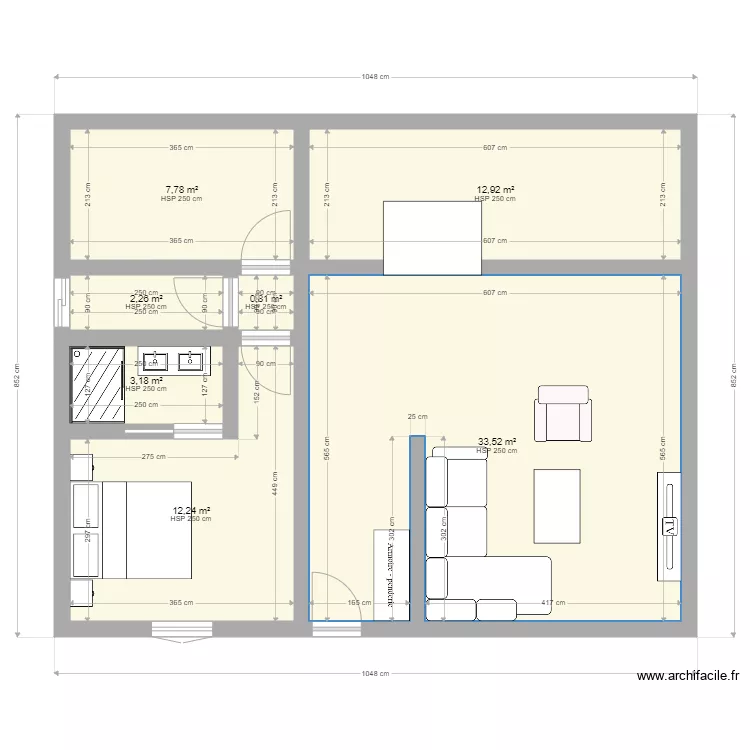 Plan maison 24/04/24. Plan de 