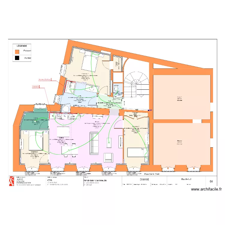 Cathedrale. Plan de Cathedrale. Plan de