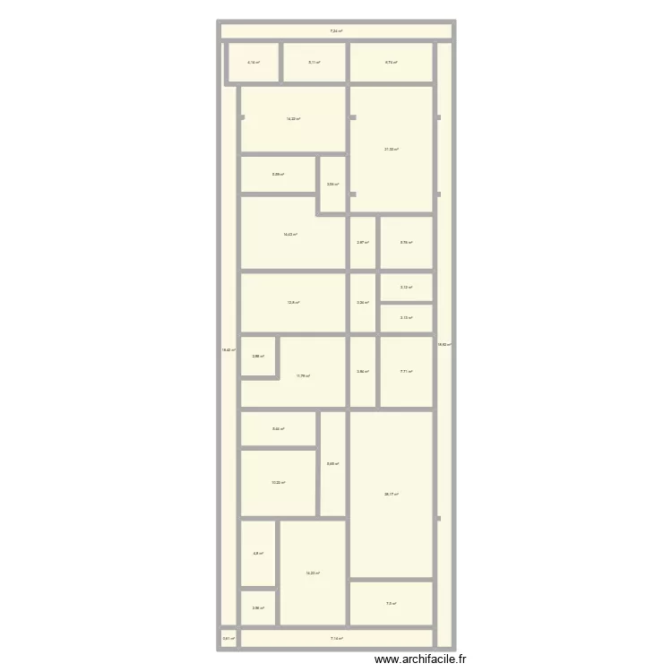 APPARTE 10,5/28. Plan de 120 et 1631 m² APPARTE 10,5/28. Plan de 120 et 1631 m²