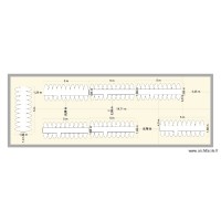 Salle des gardes Tables Banquet