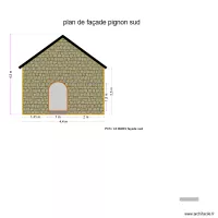 plan facade sud chapelle