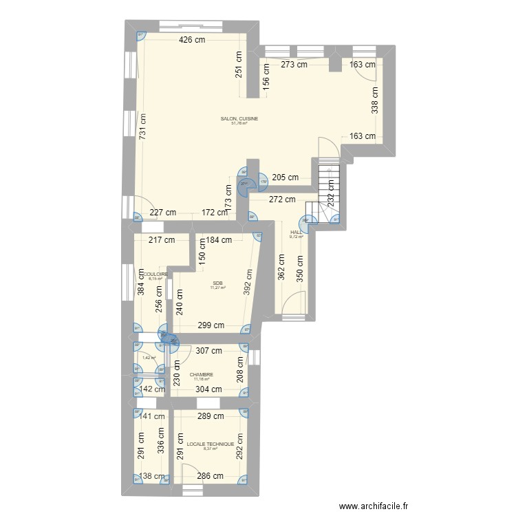 rez de chaussee. Plan de 0 pièce et 0 m2