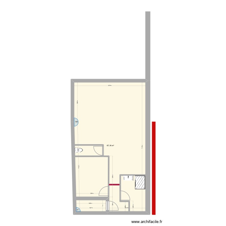 BIS. Plan de 0 pièce et 0 m2