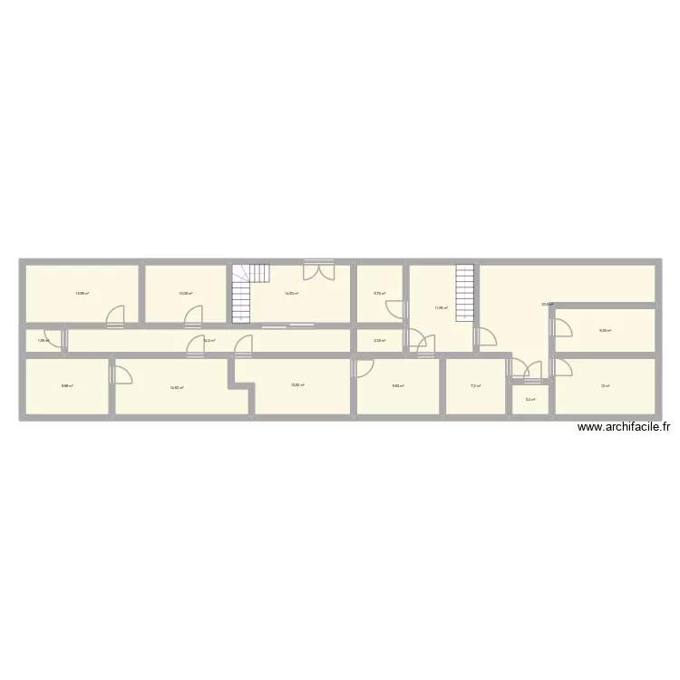 ADM2 rdc. Plan de 17 et 176 m² ADM2 rdc. Plan de 17 et 176 m²