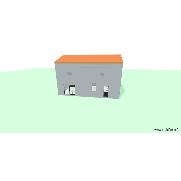 rdc logement capucine. Plan de 6 pièces et 207 m2