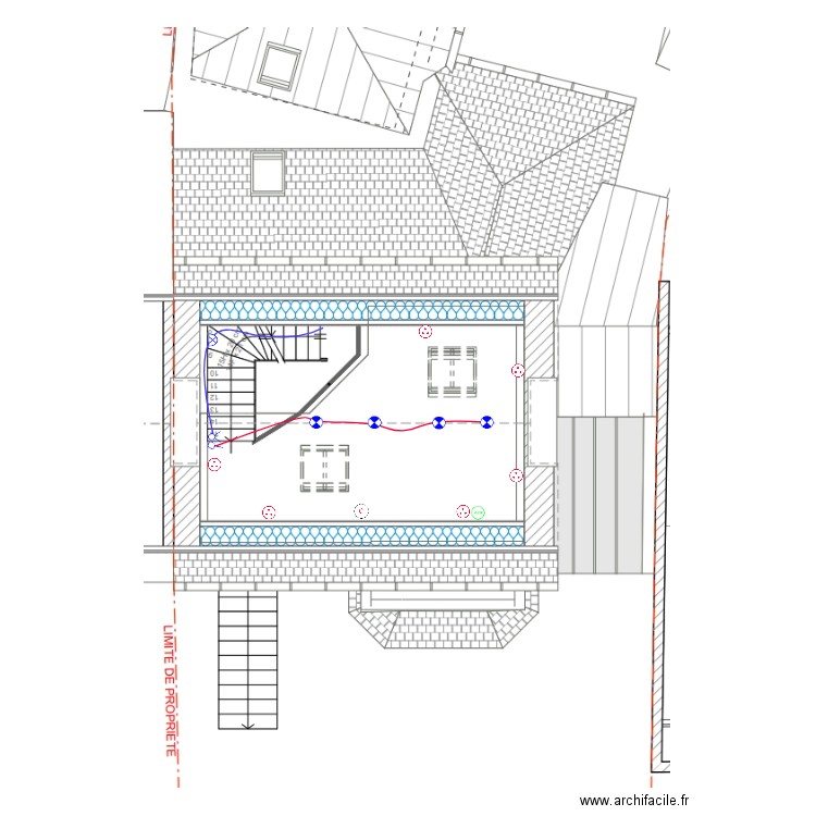 Beaumanoir r+2. Plan de 0 pièce et 0 m2