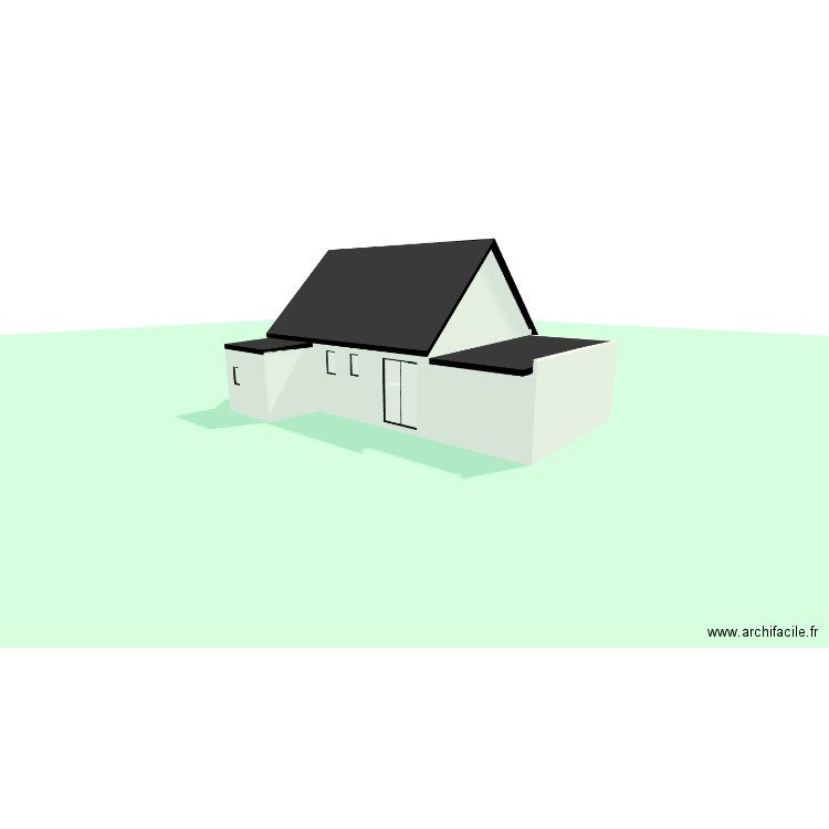 111. Plan de 3 pièces et 86 m2