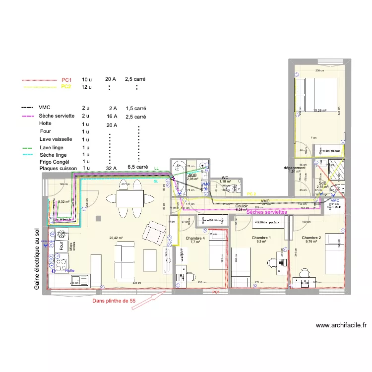 02 Boulogne plan prises. Plan de 