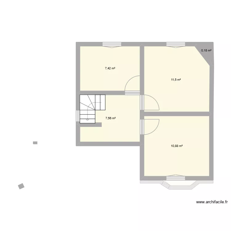 FONDIMARE - SOTTEVILLE LES ROUEN. Plan de 10  et 76 m²