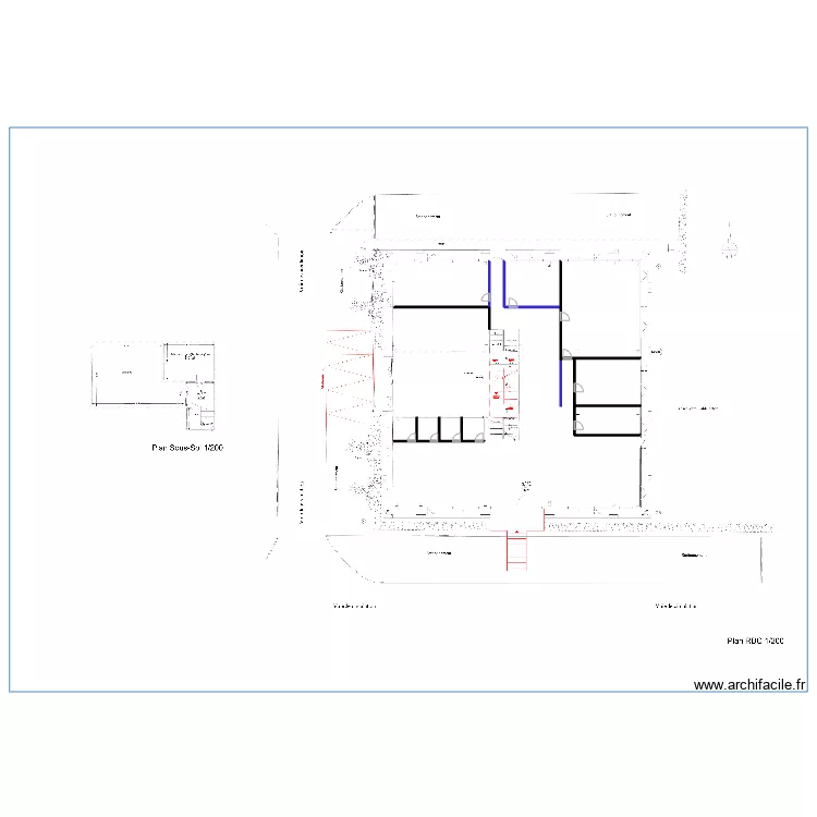 Lucioles rdc. Plan de 