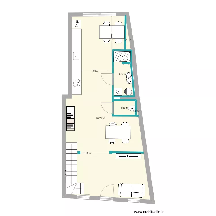 49 route de hasnon 2. Plan de 