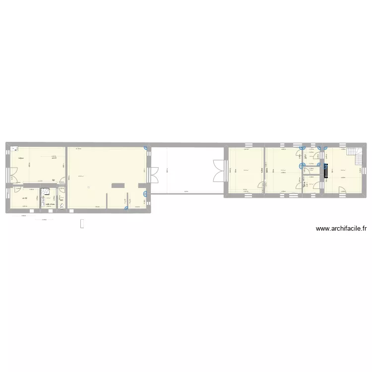 etable 4 nue. Plan de 