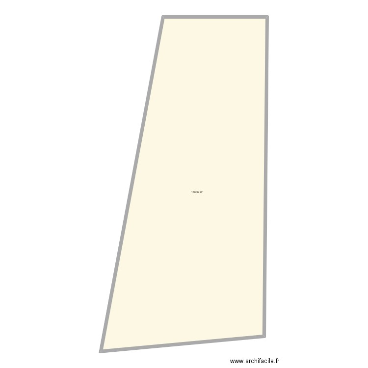 maison espoir. Plan de 1 pièce et 149 m2