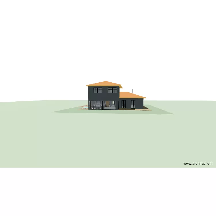 saint cyprien etage. Plan de 10 Pièces et 126 m²